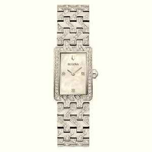 Bulova Classic Crystal Stainless Steel Ladies Quartz Watch 96l304